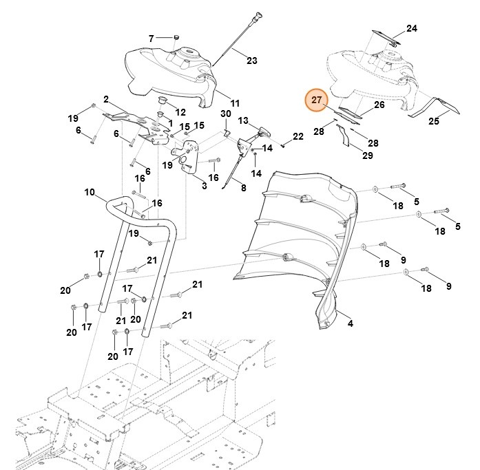 Płytka drukowana, Stihl 61704305200