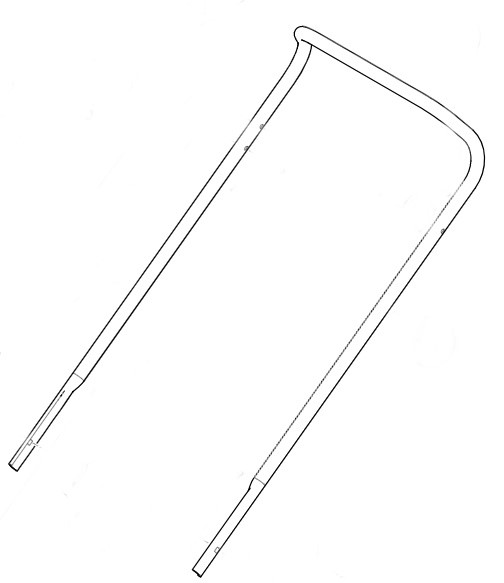 Górna część uchwytu kierującego, Stihl 63367803000