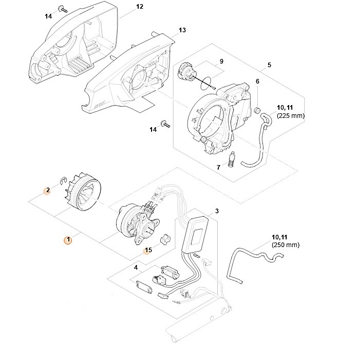 Silnik elektryczny, Stihl LA036000202