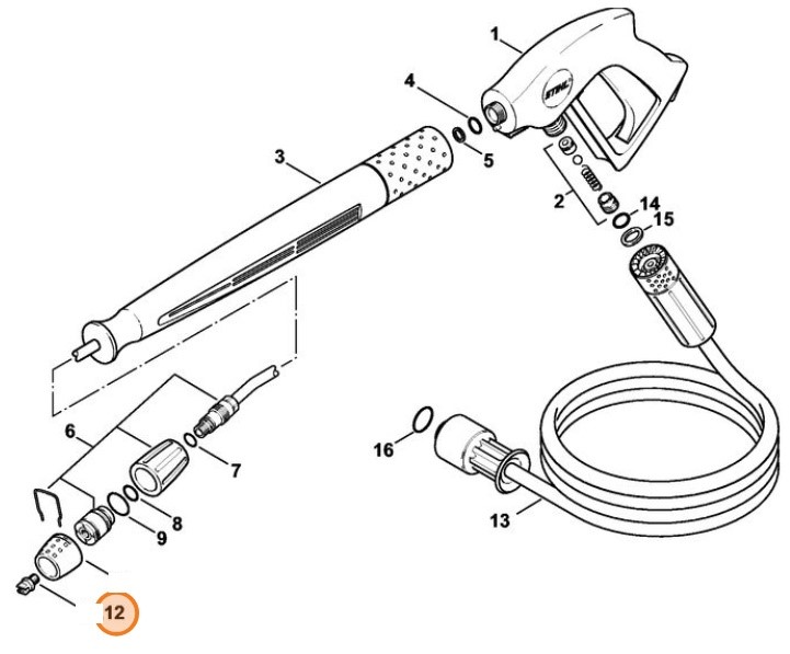 Dysza 25047, Stihl 49005021039