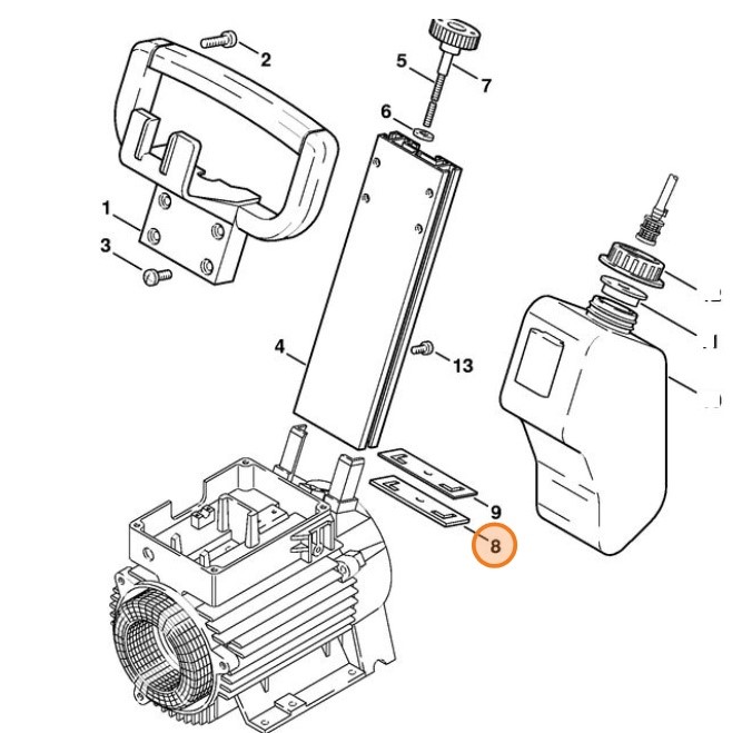 Płyta tłumiąca, Stihl 47227061500