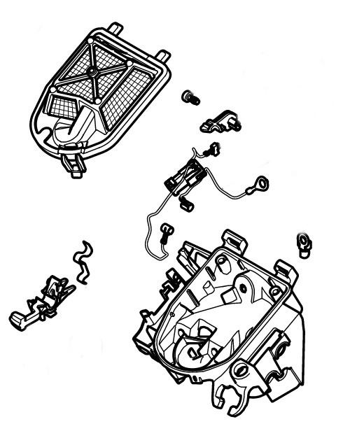 Obudowa filtra, Stihl 11481402805
