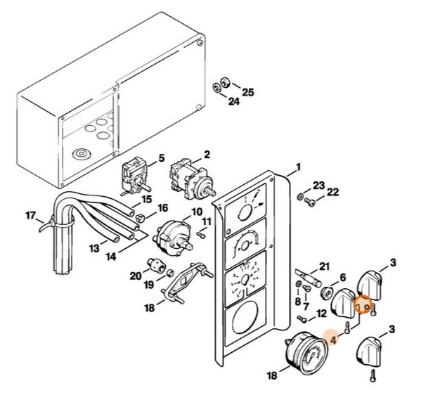 Pokrętło, Stihl 47125120410