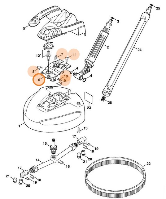 Osłona, Stihl 49005007800