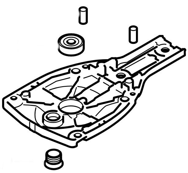 Pokrywa przekładni, Stihl HA076405801