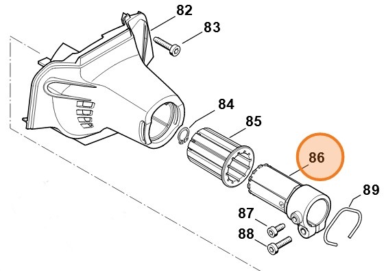 Tulejka, Stihl 41497907201