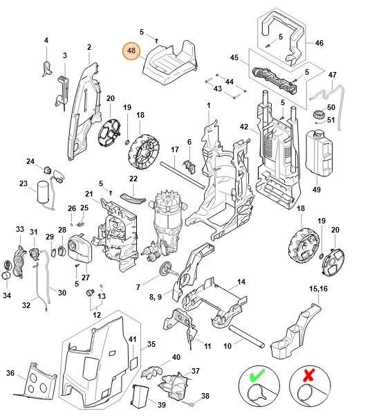 Osłona, Stihl RE017060702