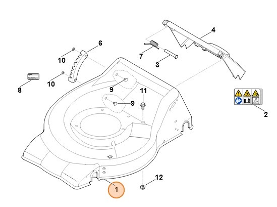Obudowa, Stihl 63507008518