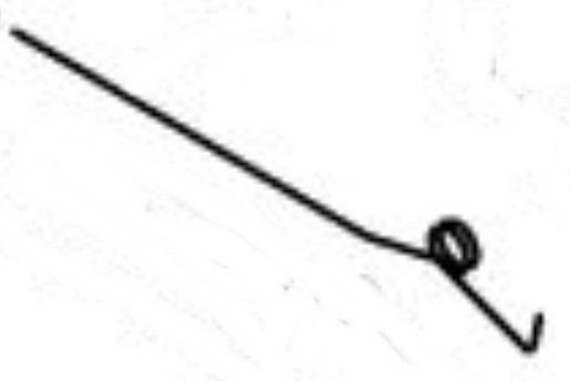 Sprężyna ramieniowa, Stihl 41371824503