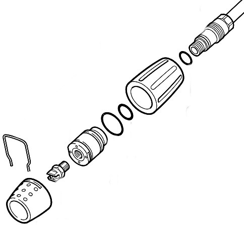 Głowica natryskowa, Stihl 49255003810
