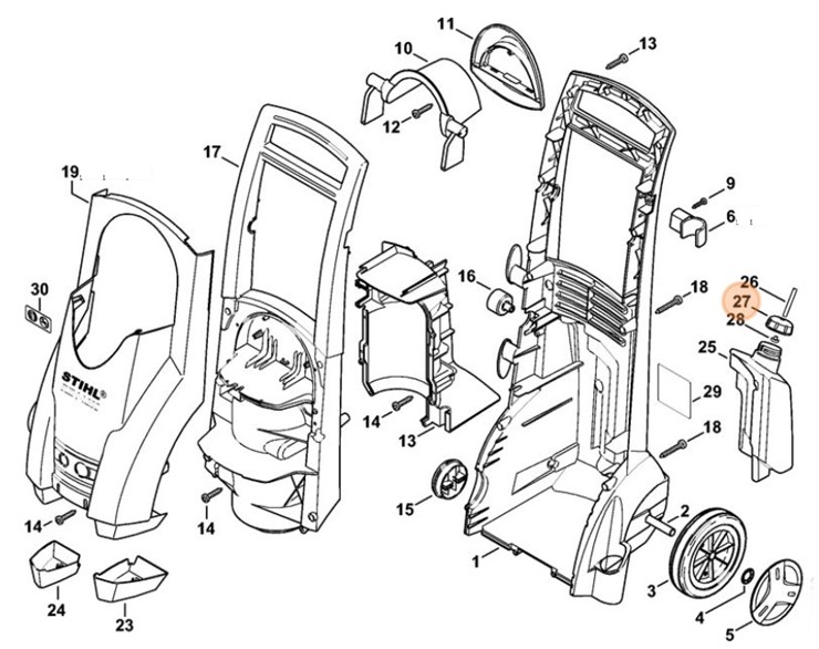 Pokrywka, Stihl 47807030701