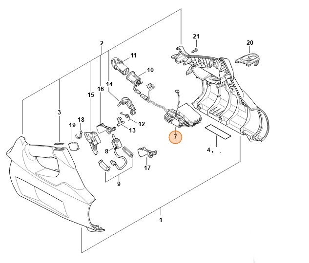 Moduł elektroniczny, Stihl 48664301400