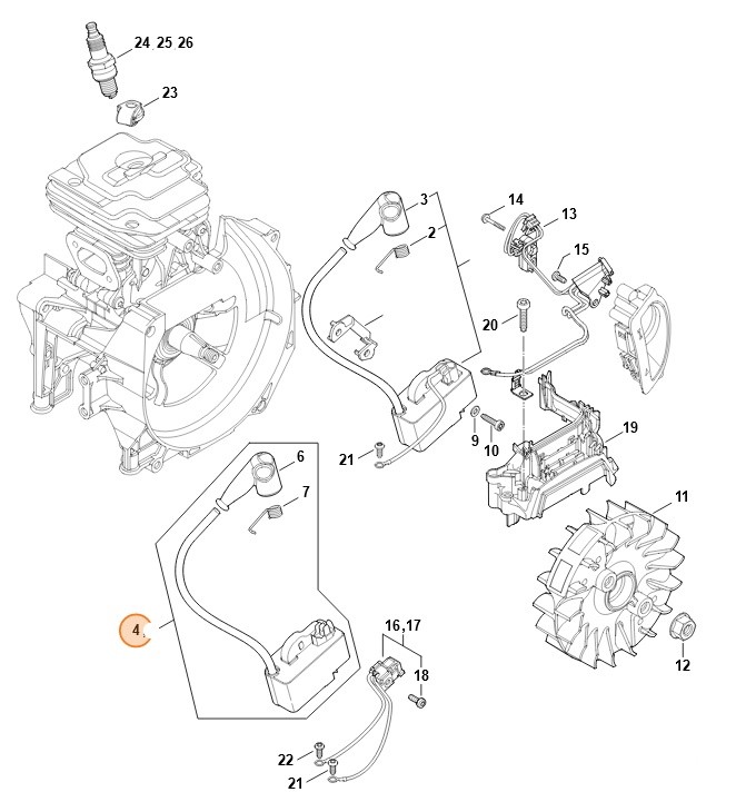Jednostka sterująca, Stihl 41474004720