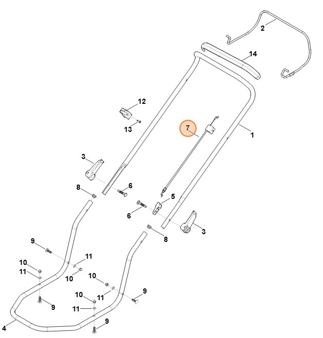 Cięgno, Stihl 63577007524