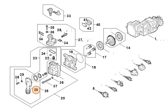 Element łączący, Stihl RE027016500