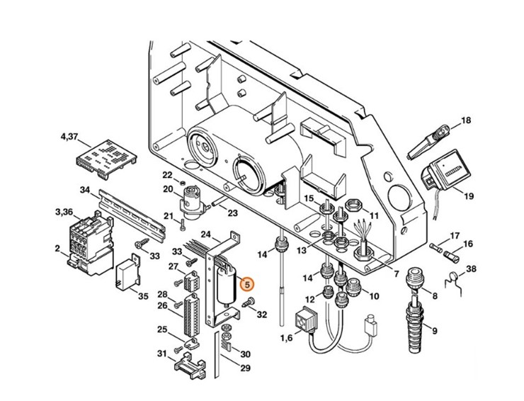 Filtr odkłócającz, Stihl 47064310600