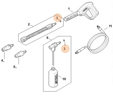 Pierścień uszczelniający, Stihl RE026090201