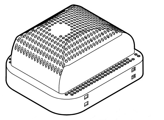 Górna część kołpaka zabezpieczającego, Stihl 63387060805