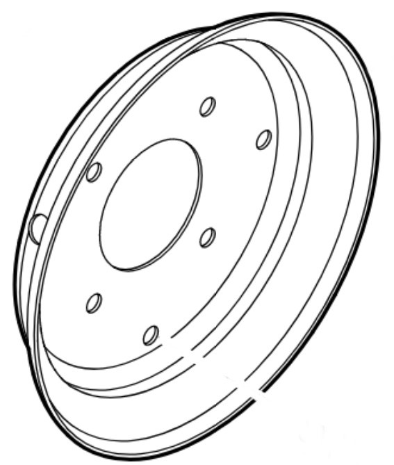 Zewnętrzna część obręczy koła, Stihl 62517442001