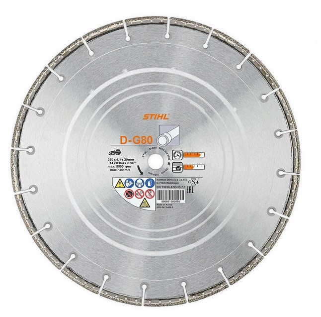 Diamentowa tarcza D-G80 Stihl 08350707000