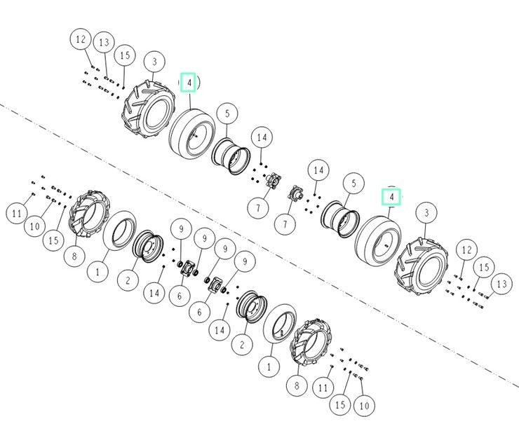 Dętka 16x700x8, Orec 80-1751-404-00