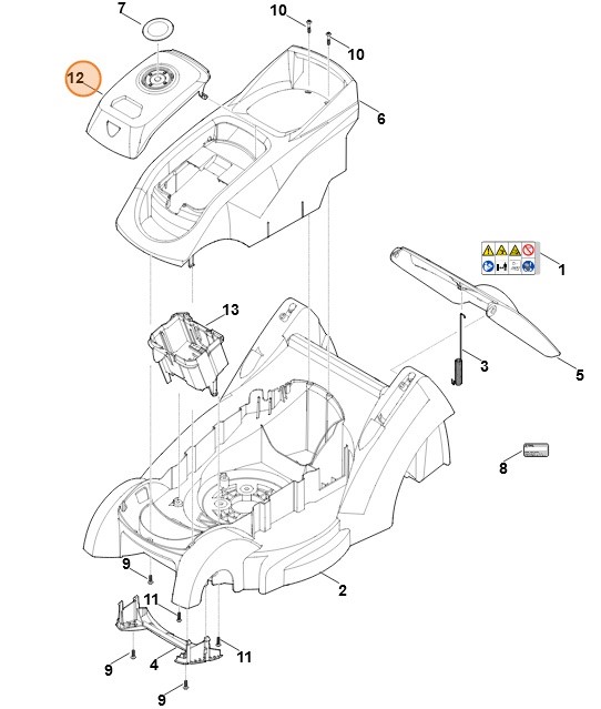 Osłona, Stihl 63207063410