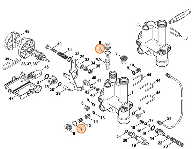 Okrągły pierścień uszczelniający 14,1x1,6, Stihl 96459457557