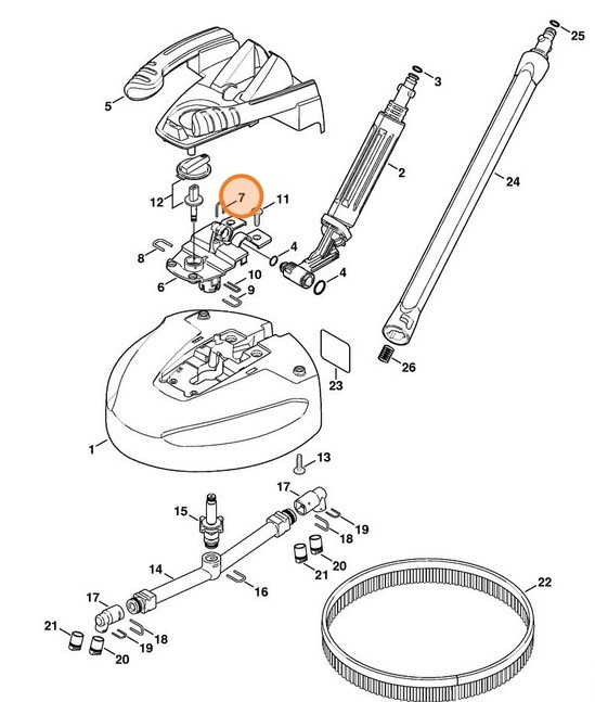Ramię, Stihl 49005050904