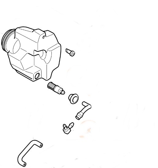 Zbiornik oleju, Stihl 12543504400