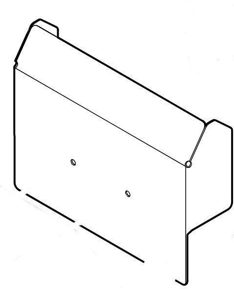 Osłona blaszana, Stihl 61601453700