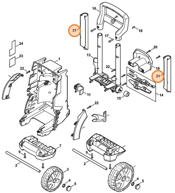 Prowadnik, Stihl 47765006800