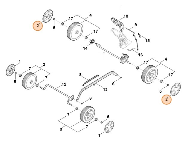 Kołpak, Stihl 00007040315