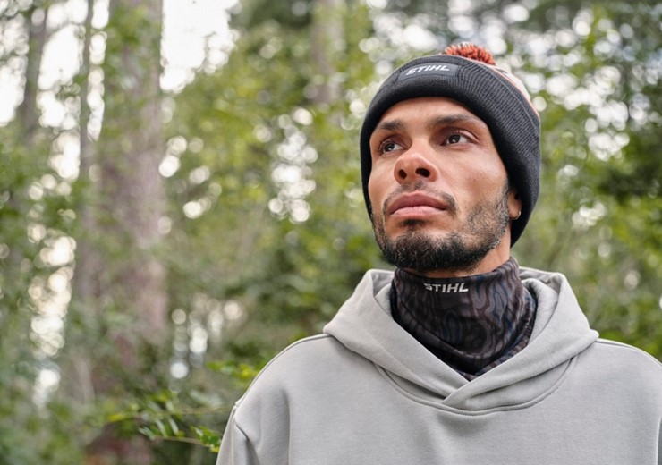 Czapka zimowa z pomponem STIHL 04216000200