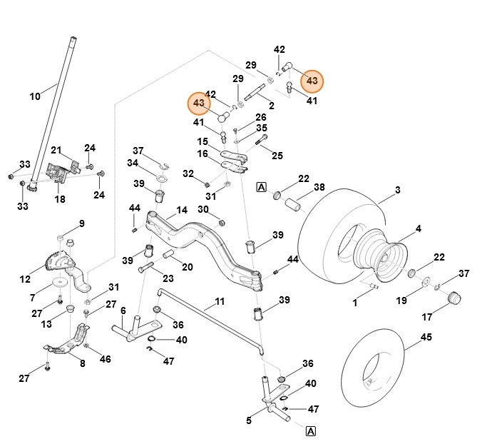 Panewka kulista B16, Stihl 96660037024