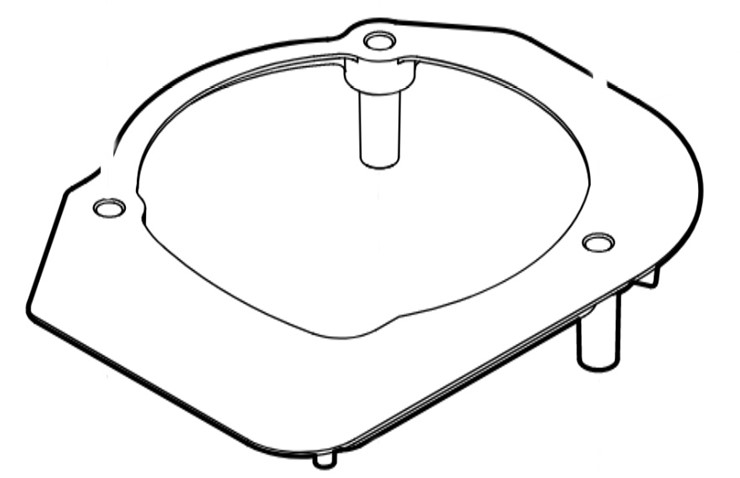 Płyta tłumiąca (izolacja termiczna), Stihl 62907061502