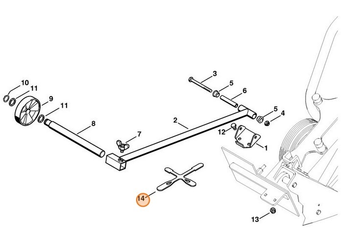 Taśma napinająca, Stihl 00007924200
