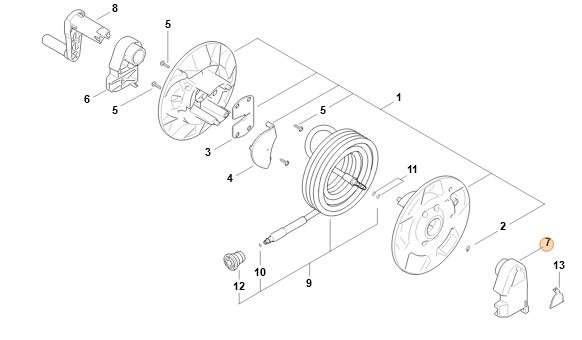 Prowadnik, Stihl RE017981900