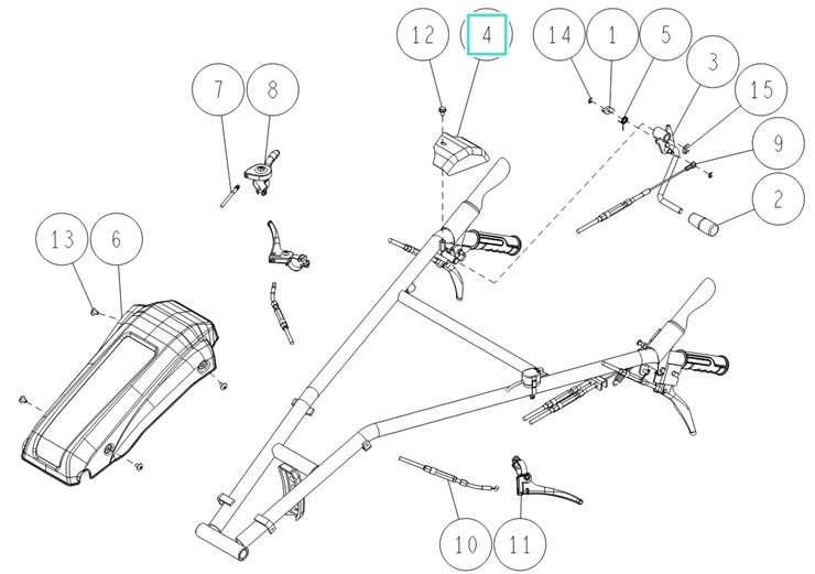 Pokrywa górna (biała), Orec 0211-20501