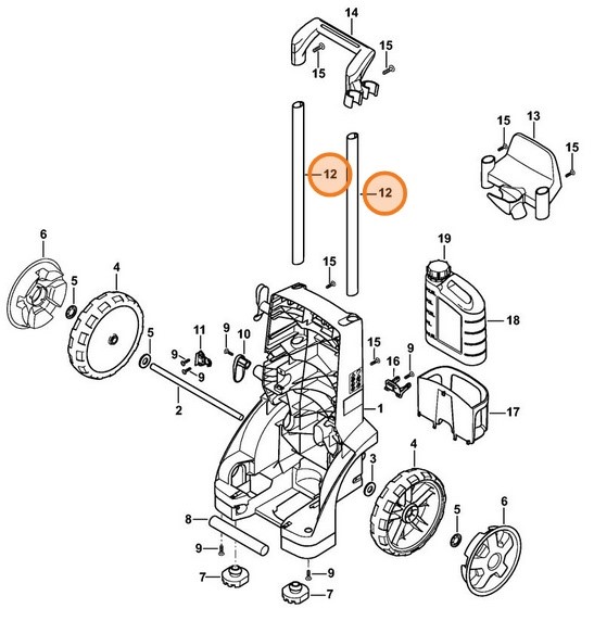 Stężenie, Stihl 47887921100
