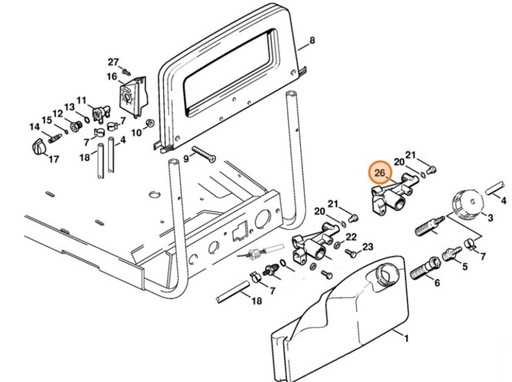 Obudowa, Stihl 47245110115