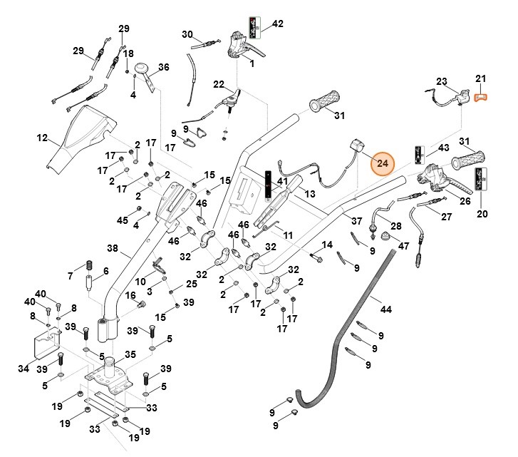 Włącznik, Stihl 62514350301