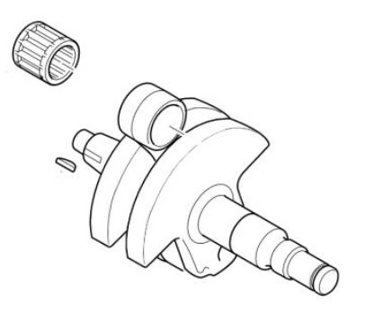 Wał korbowy, Stihl 11240300406