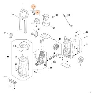 Przełącznik, Stihl RE024300503