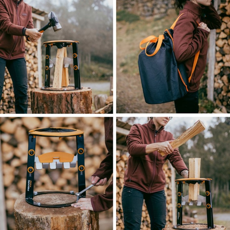 Łuparka L stojak do łupania drewna opałowego X-series, Fiskars 1079156