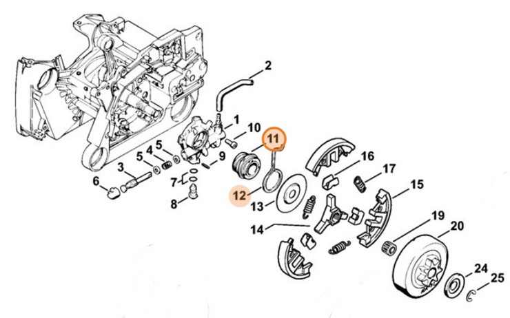 Ślimak, Stihl 11226407105