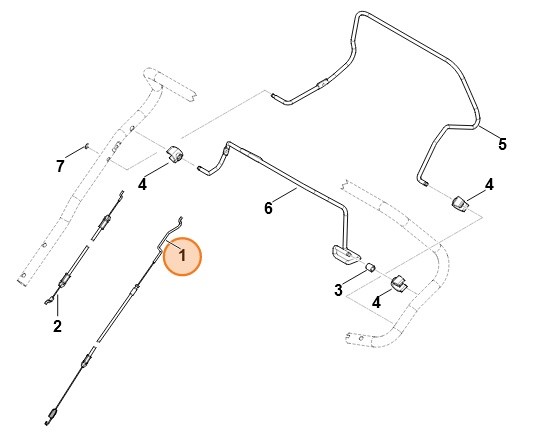 Cięgno, Stihl 63647007540