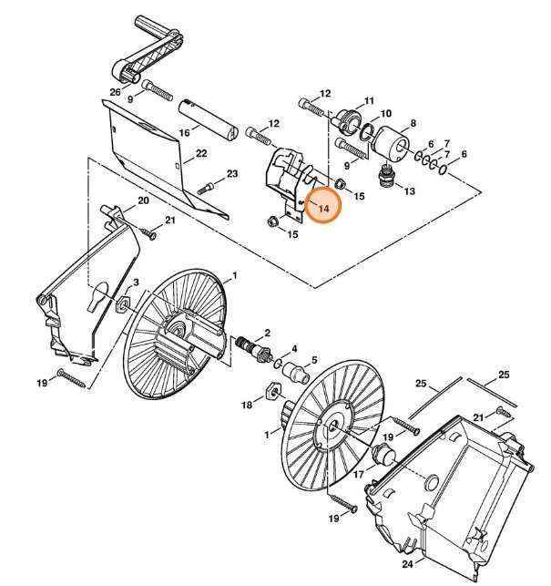 Mocowanie, Stihl 47717922500