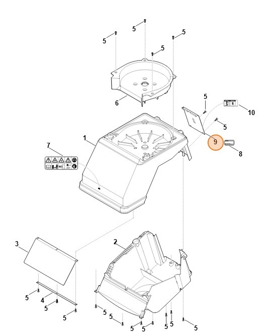 Osłona, Stihl 60017063601
