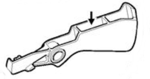 Dźwignia przełącznika, Stihl 48524352402