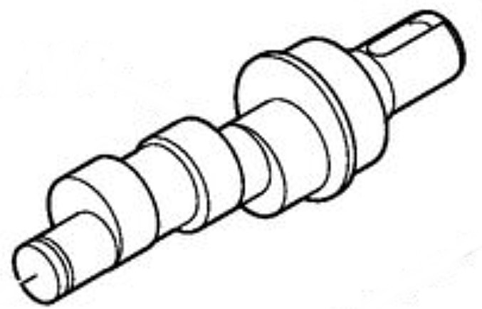 Wałek rozrządu, Stihl 47517055000